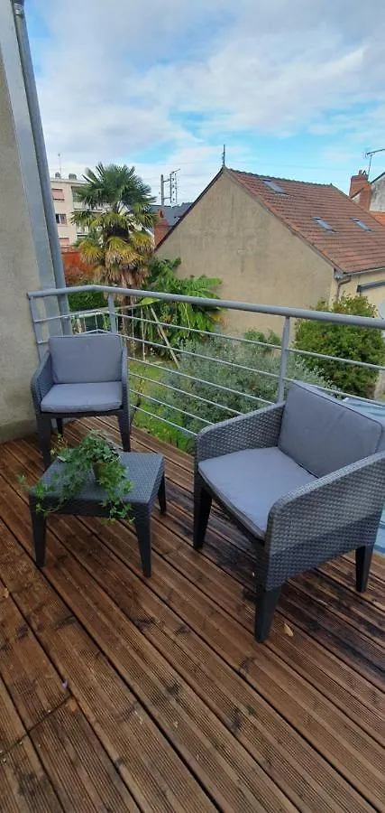 公寓 Charmant T2 Avec Grande Terrasse Quartier Jardin Massey 塔布